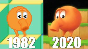 Эволюция серии игр Q＊bert [1982-2020]