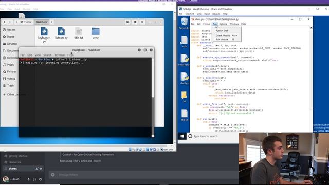 Creating a Computer Trojan in Python | Python for Cybersecurity Project 3 смотреть онлайн