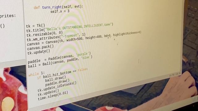 Bella's ball game written in Python 3 on her Raspberry Pi смотреть онлайн