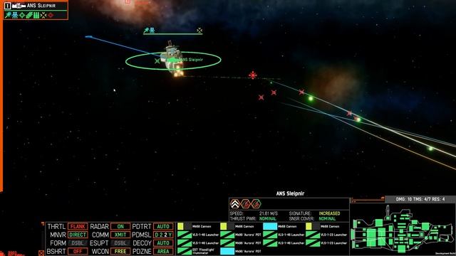 [Nebulous: Fleet Command] I've created a monster and I don't know how to defeat it. смотреть онлайн
