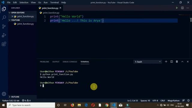 python 3 print function||About Print function||work with print function|| смотреть онлайн