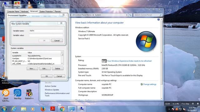Create, Compile and Execute java program using notepad and Command Prompt смотреть онлайн