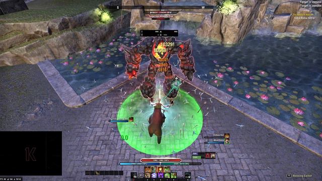 ESO - Stamina Warden DW/Bow (97k+ on Raid Dummy) - See Description - Elsweyr смотреть онлайн