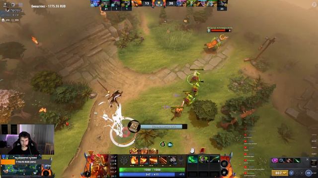 Dota 2 / Розыгрыш Новых сетов и Арканы на Огра смотреть онлайн