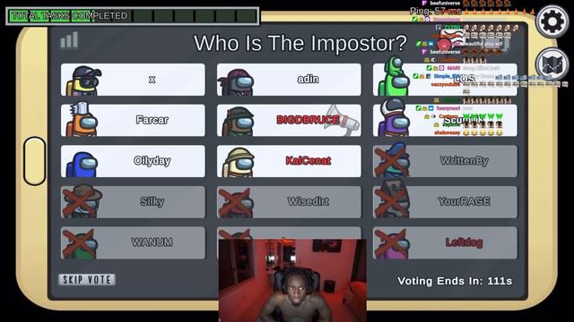 IMPOSTER KAI CENAT Bodies XQC, YRG, ADIN, & MORE In Among US