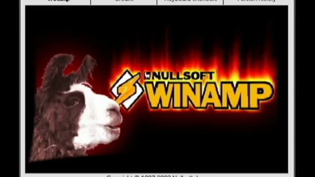 Winamp 2.91 -- It Really Whips The Llama's Ass