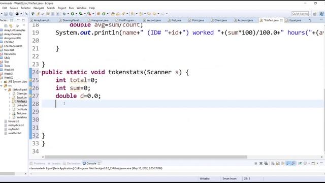 File Processing Example (Token Stats) смотреть онлайн
