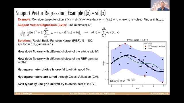 Regression (Part 2): Examples (Kernel Ridge Regression, Support Vector Regression, LASSO & Problems смотреть онлайн
