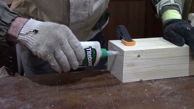 Лавка из бруса. Хороший подарок на дачу!!! смотреть онлайн