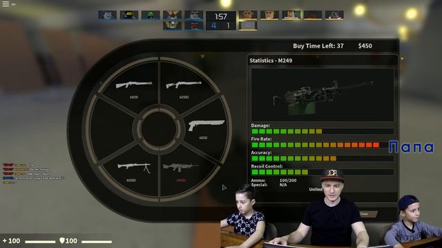 НУБЫ ПРОТИВ ПРО - CS GO В РОБЛОКСЕ!!! смотреть онлайн