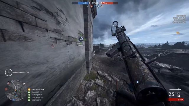 Battlefield 1 | Fort De Vaux | Operation Locker 2.0 | Community Test Environment смотреть онлайн