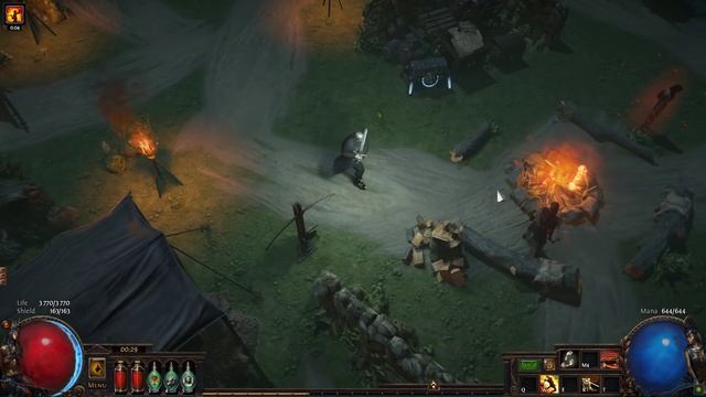 Path of Exile : Diablo 2 act 1 hideout (Infinite Abyss hideout) смотреть онлайн