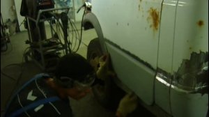 Газель. Кузовной ремонт дверей и наборка морды.ПРОДОЛЖЕНИЕ