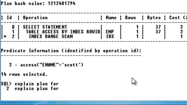 ORACLE SQL Functional Based Indexes смотреть онлайн