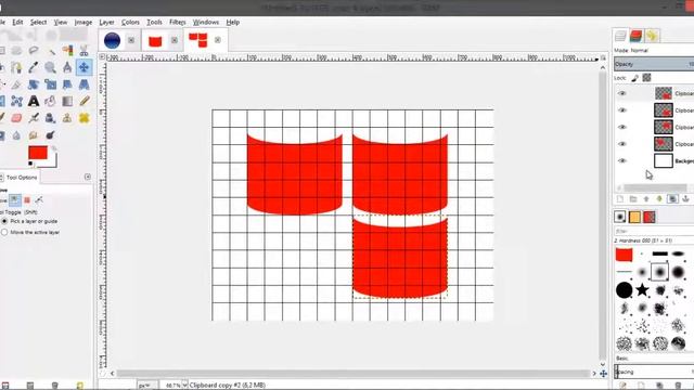 Windows logo izveide GIMP programmā смотреть онлайн