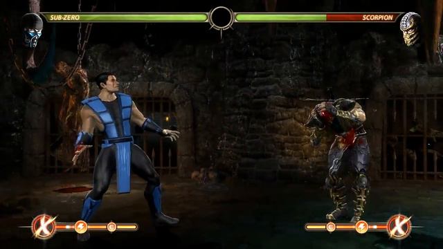 Mortal Kombat 9 - Sub-Zero: Combo Compilation [2014] [60FPS] смотреть онлайн