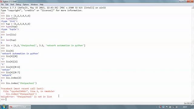 4. Python Data Type: LIST смотреть онлайн