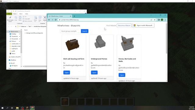 MineFortress | How to export blueprints. Upload your buildings to the blueprints sharing portal смотреть онлайн