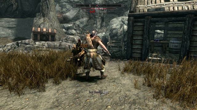 Skyrim Animation - Dragon Slayer Spear Sword смотреть онлайн