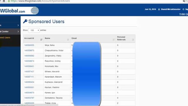THW Global РЕГИСТРАЦИЯ и ЗАРАБОТОК БЕЗ ВЛОЖЕНИЙ!