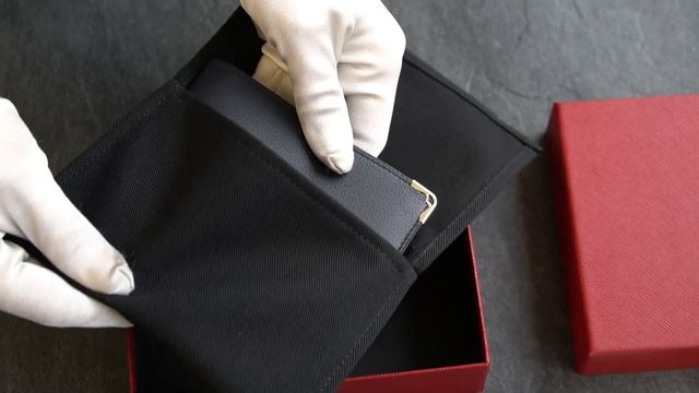 WALLET Must de CARTIER Blue GOLD // 6-credit card wallet Brieftasche// UNBOXING + REVIEW смотреть онлайн