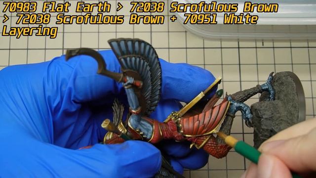 ☥ Isis from Gods of Egypt Cmon Game_Ankh Miniature Painting E16 смотреть онлайн