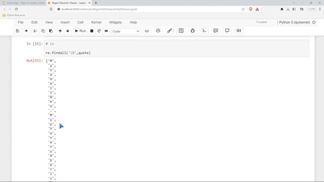 Regular Expression Character Classes in Python смотреть онлайн