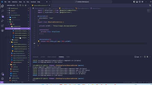 Curso Angular 2023 #9 Libreria RxJS Observables vs Subject смотреть онлайн