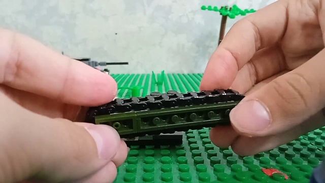 Лего мини танк ТГ-1 ||| инструкция