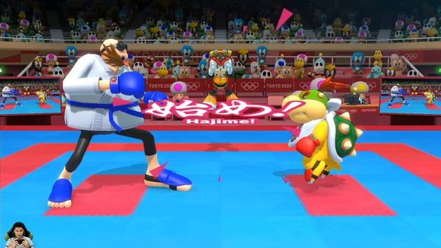 Mario & Sonic at the Olympic Games Tokyo 2020 - All Character Karate смотреть онлайн