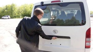 Тойота Хайс с аукциона Японии