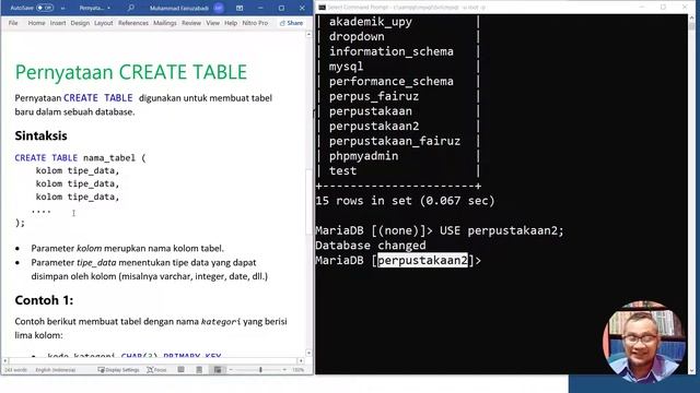 Tutorial MySQL 01 : Membuat database смотреть онлайн