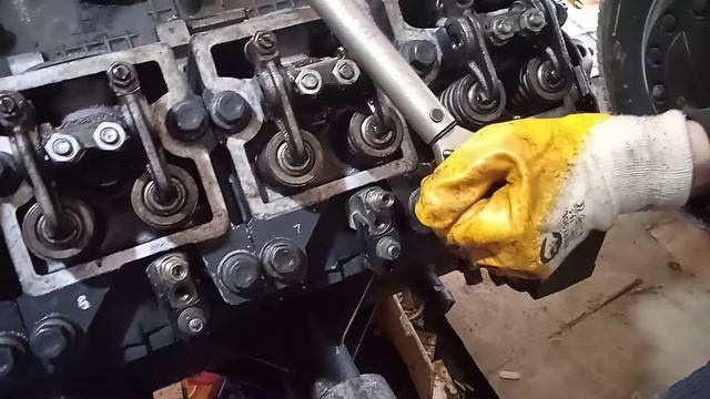Как правильно затягивать головки на двигатель Камаз..