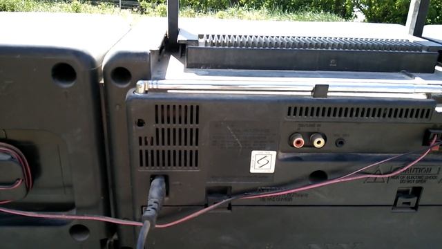 Магнитофон Sony CFS-715S. Протер пыль. Реальный винтаж. MEGA BASS. смотреть онлайн