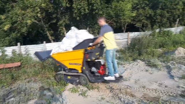 Грузоподъёмность думпера BAUMECH смотреть онлайн