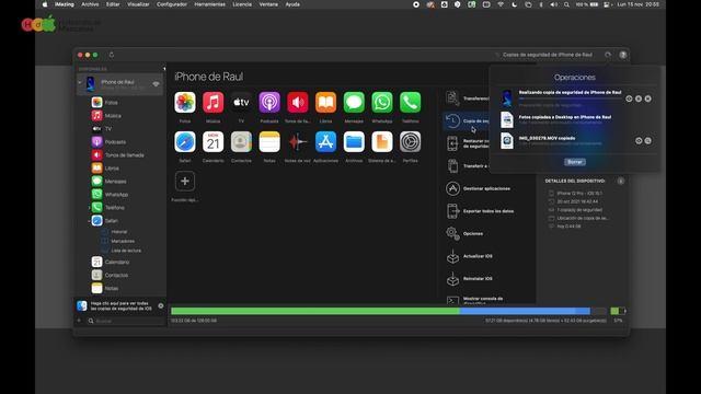App iMazing para macOS Monterey · Gestiona tu iPhone y iPad fácilmente смотреть онлайн