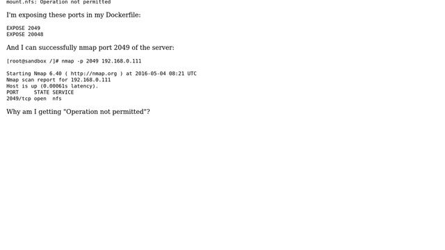 How to mount nfs share from docker container? (2 Solutions!!) смотреть онлайн