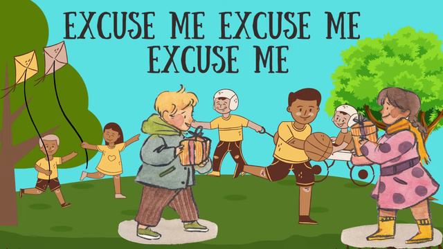 SORRY, EXCUSE ME WITH LYRICS | SONG FOR KIDS | BEST NURSERY RHYMES| CHILDREN MUSIC| KIDS SONG | смотреть онлайн