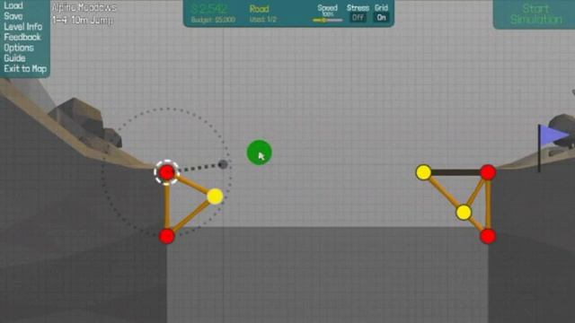 обзор игры (Poly Bridge) смотреть онлайн