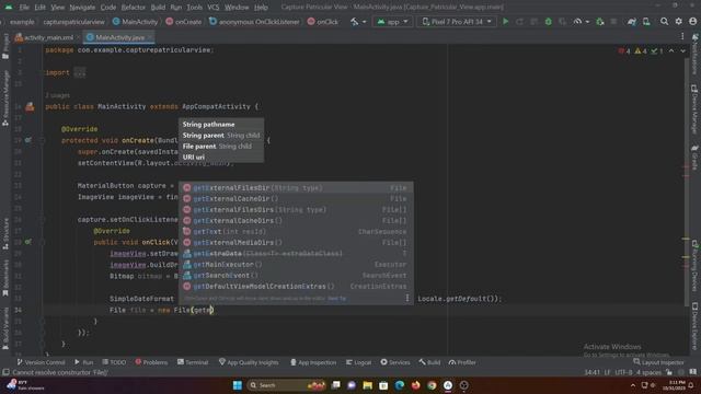 How to Capture and Save a Patricular View as image | Android Studio Tutorial смотреть онлайн