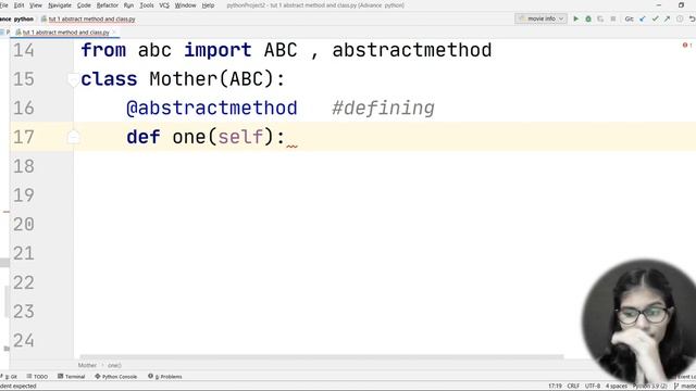 Python for ml Part 31 | abstract class and method in python | ML Tutorial |ML for beginners смотреть онлайн