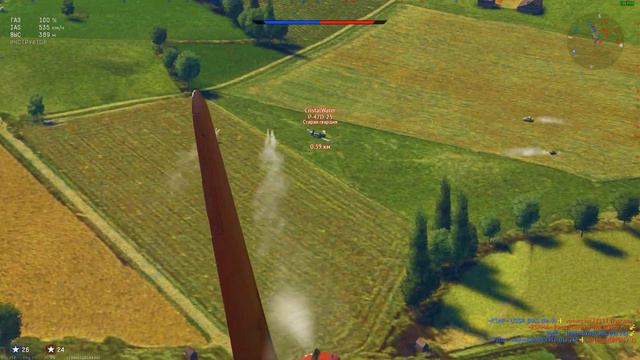 War Thunder l Нарезка фрагов на ЯК-3П смотреть онлайн
