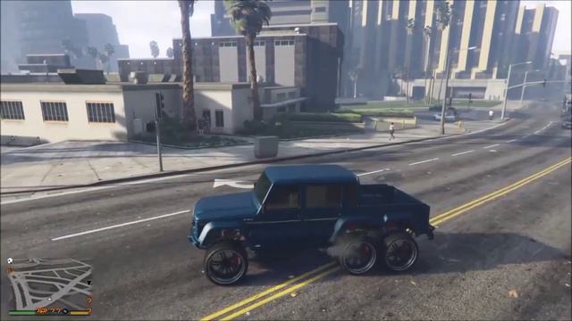 GTA 5 - PAINT JOB OF THE DAY - #7 - Dubsta 6x6 - (GTA 5) смотреть онлайн