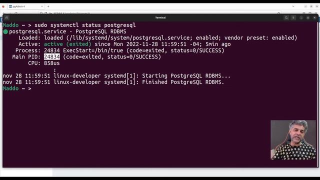 Guia Completo PostgreSQL - Como iniciar parar ou restartar o postgreSQL via terminal no Linux? смотреть онлайн