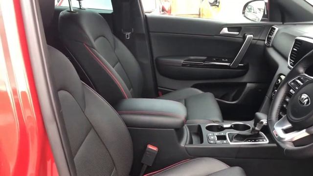 Kia Sportage GT Line S 48V Mild Hybrid Red - FJ Chalke, Mere смотреть онлайн