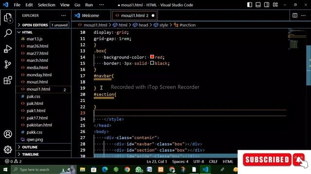 CSS Grid | grid template areas | web development tutorial | lecture #40 смотреть онлайн
