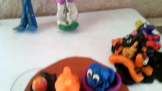 Поделки из пластилина смотреть онлайн