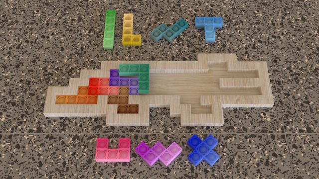 Animal Pentomino Popit Puzzle смотреть онлайн