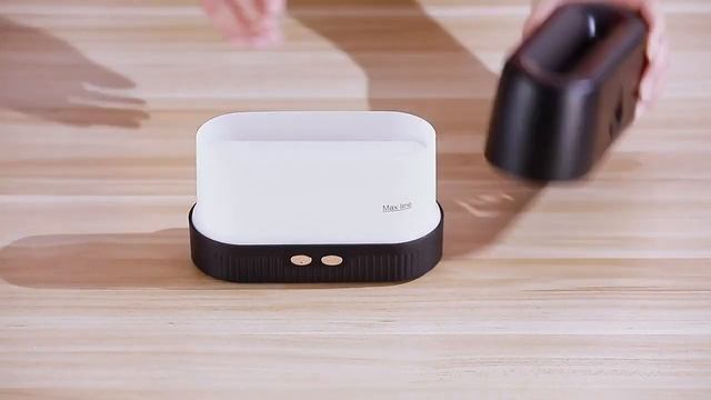 Aroma Diffuser With Flame Light Mist Humidifier Aromatherapy Diffuser With Waterless Auto-Off смотреть онлайн