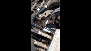 Монтаж гидролинии на хитачи (Hitachi-ZX240) под гидромолот и ножницы